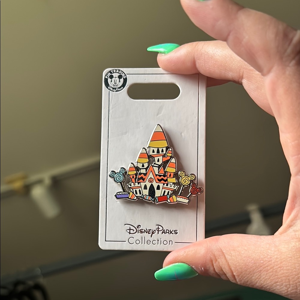Disney Parks Candy Corn Castle Pin